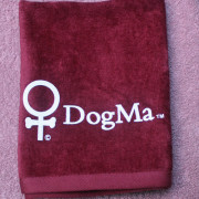 DogMa Towel in Burgundy