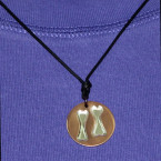 Double Dog Bone Pendant from Finely Found Designs