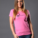 DogMa T-Shirt – Pink(Azalea) – Ladies Style